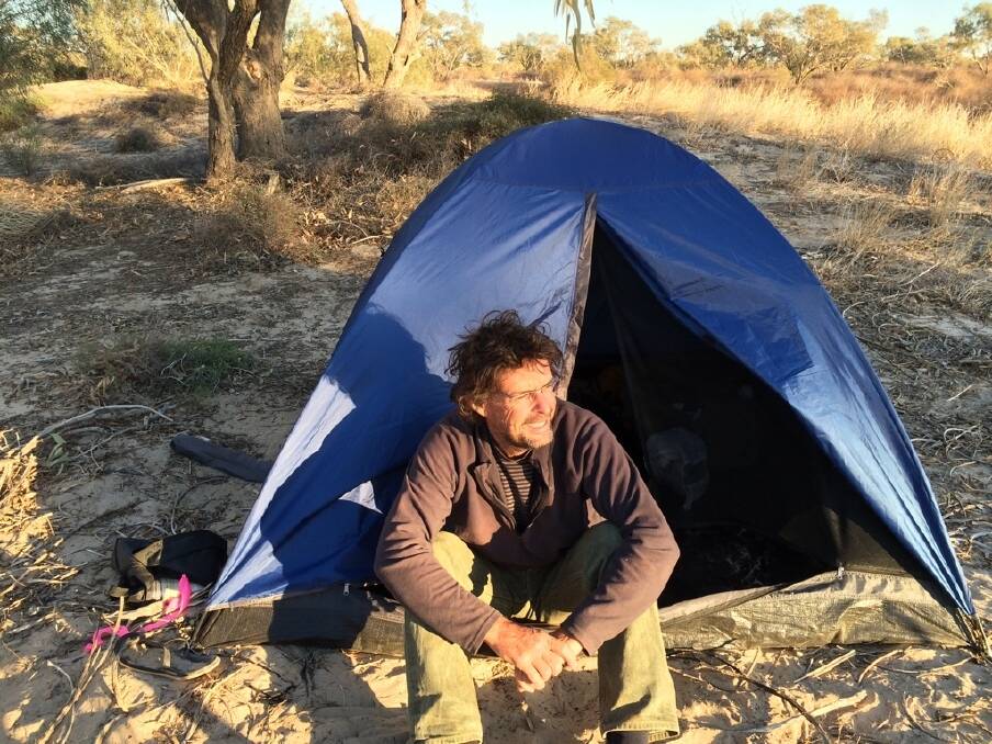 His journey took him to remote parts of Australia, to the Indian Ocean and Europe. Photo: Supplied