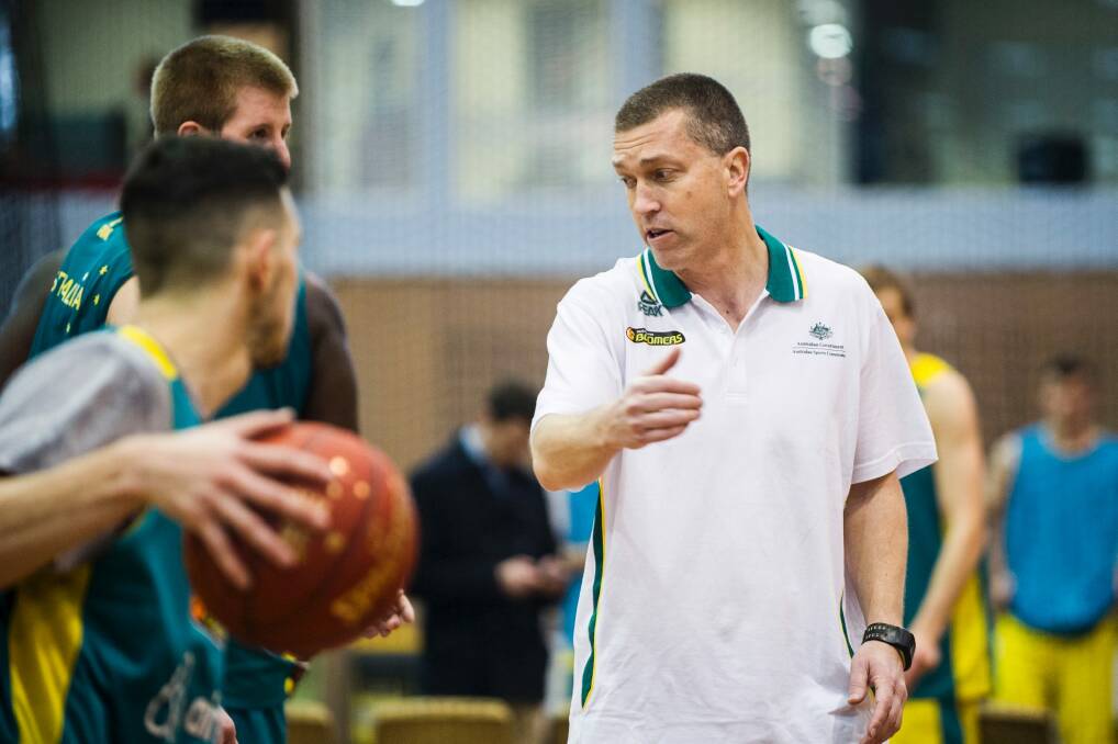 Boomers coach Andrej Lemanis.
 Photo: Rohan Thomson