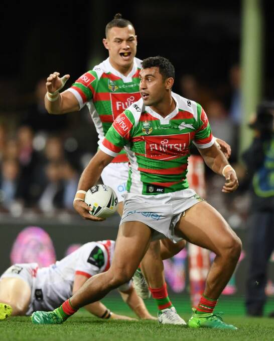 Try scoring machine: NRL top try-scorer Alex Johnston will be a highlight for fans in Perth. Photo: AAP