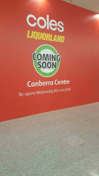 Now closed: Suparbarn in the Canberra Centre will be replaced by a Coles on June 8.  Photo: Scott Kompo-Harms