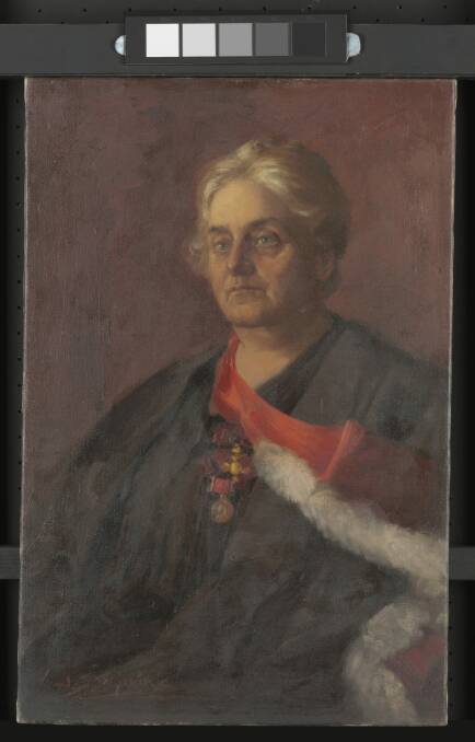 Dr Mary Booth, OBE, circa 1930 by John Samuel Watkins. Photo: National Library of Australia