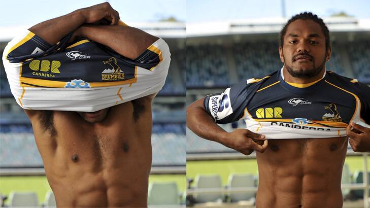 Mr Nice Guy, Brumbies flyer Henry Speight, has become popular with the ACT Women's Sevens team.