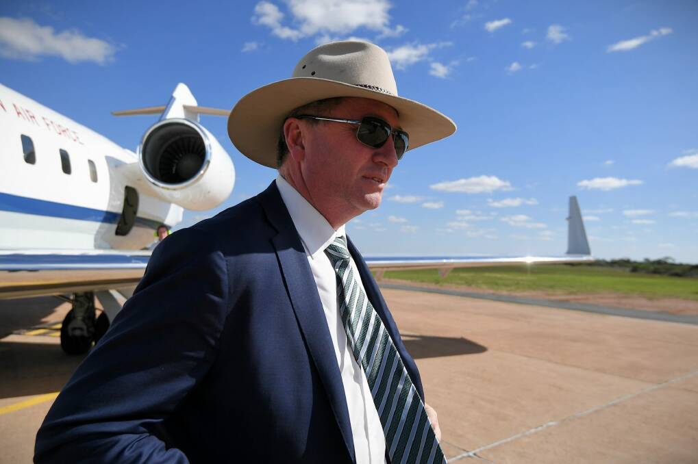 Deputy Prime Minister Barnaby Joyce will head to Europe for a seven day whirlwind trip to map out Australia's agriculture trade future post-Brexit Photo: AAP