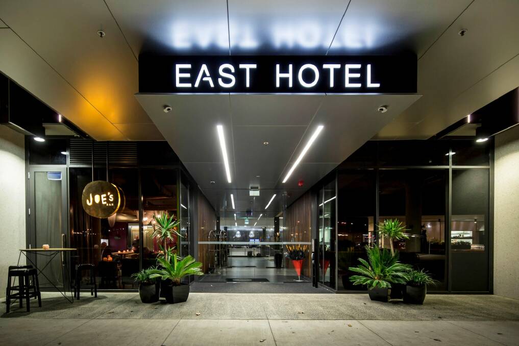 Canberra's East Hotel has been voted one of the best in the country by travel booking site TripAdvisor.  Photo: East Hotel