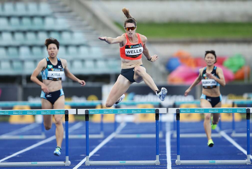 Canberra athlete Lauren Wells. Photo: Matt King