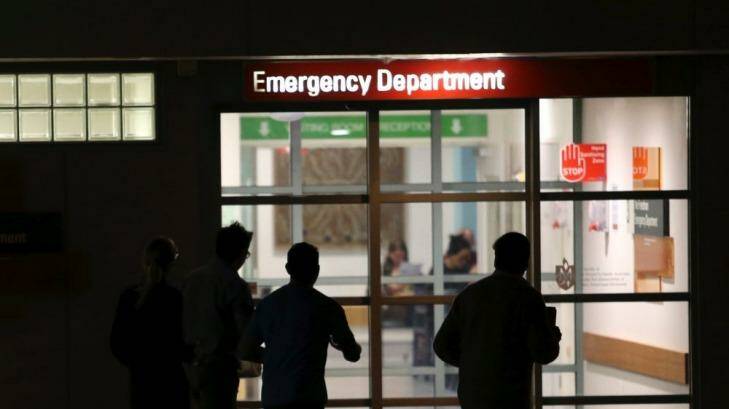 High demand: Canberra's two emergency departments had the country's highest percentage increase in visits at 5.8 per cent in 2013-14. 