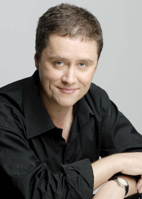 Richard Fidler is appearing at the University House Great Hall on July 28.