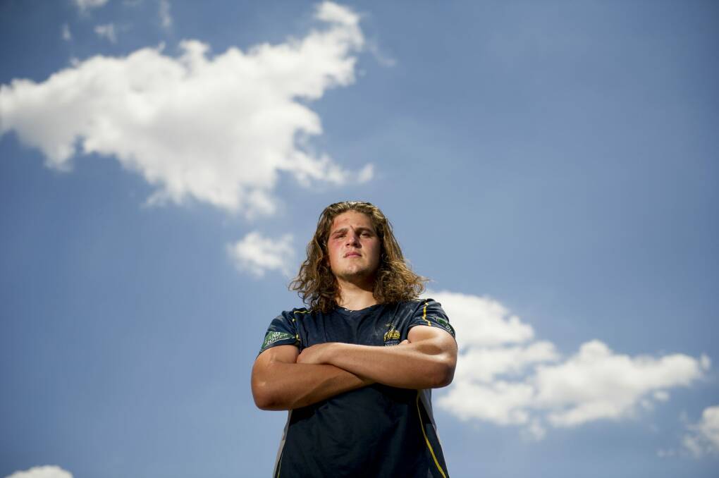 The Brumbies have signed Ben Hyne on an extended player squad deal. Photo: Jay Cronan