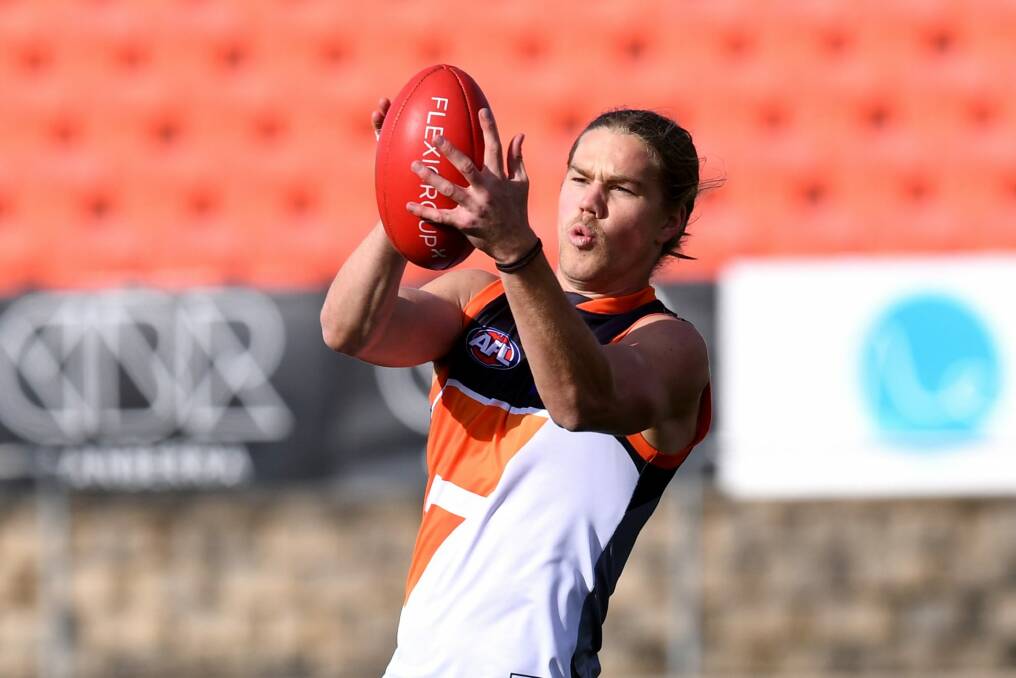 Harry Himmelberg can be a Giants' "star".  Photo: AAP