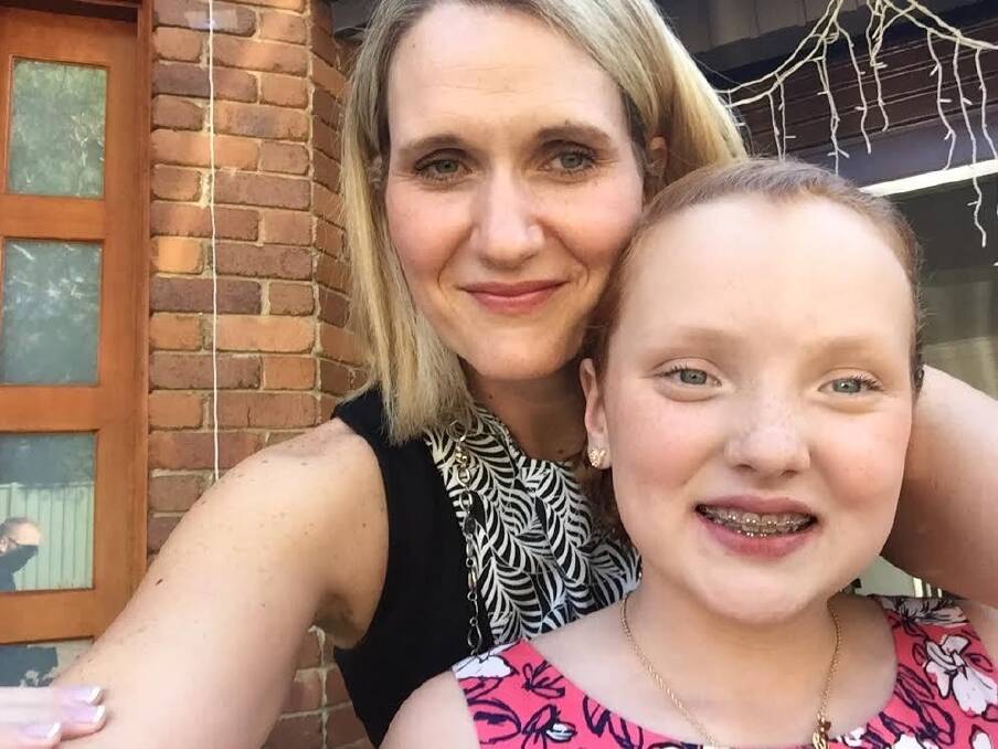 Ellen Derrick and her daughter Kate Daly who has cystic fibrosis Photo: Supplied