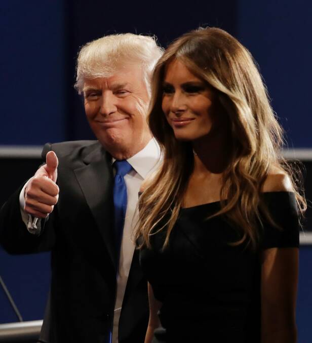 Was Donald Trump married to his wife Melania at the time he made the comments? Photo: AP