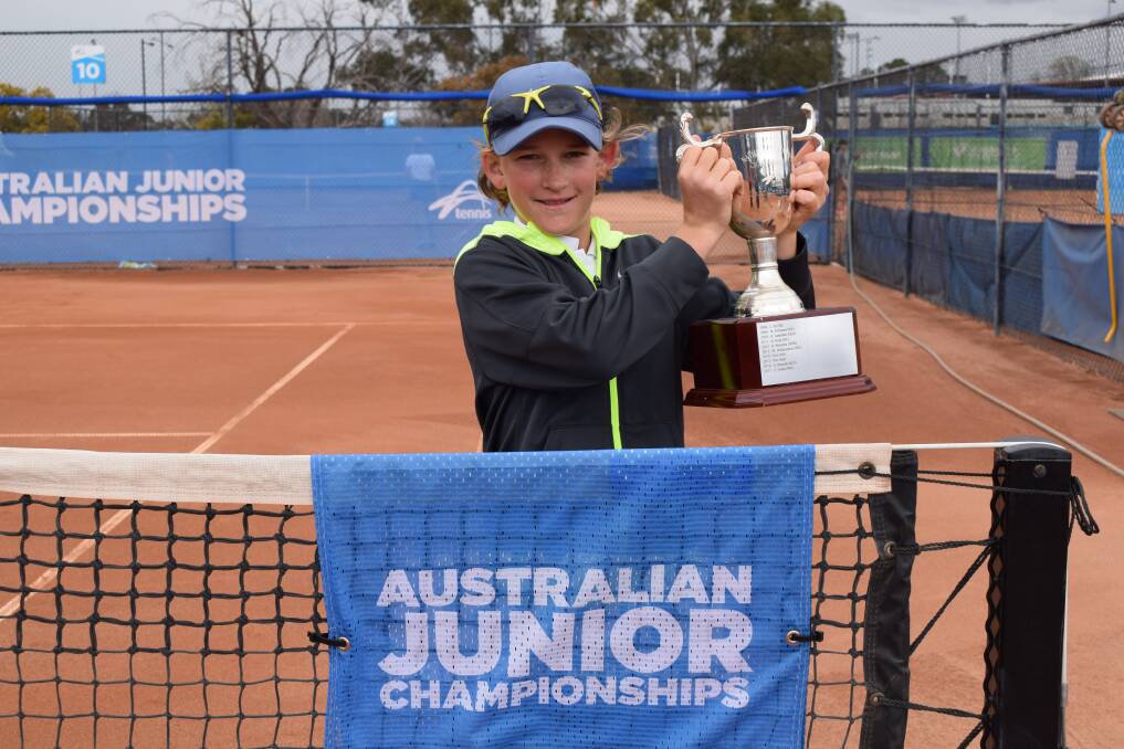 Charlie Camus has established himself as one of Australia's top juniors. Photo: Tennis ACT