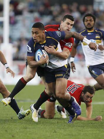 Brothers in arms: Joe Tomane is looking forward to rekindling his partnership with Israel Folau. Photo: Getty Images