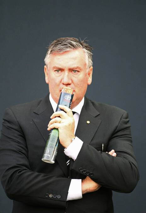 Missing: Eddie McGuire skipped his women's team's inaugural game. Photo: Getty Images