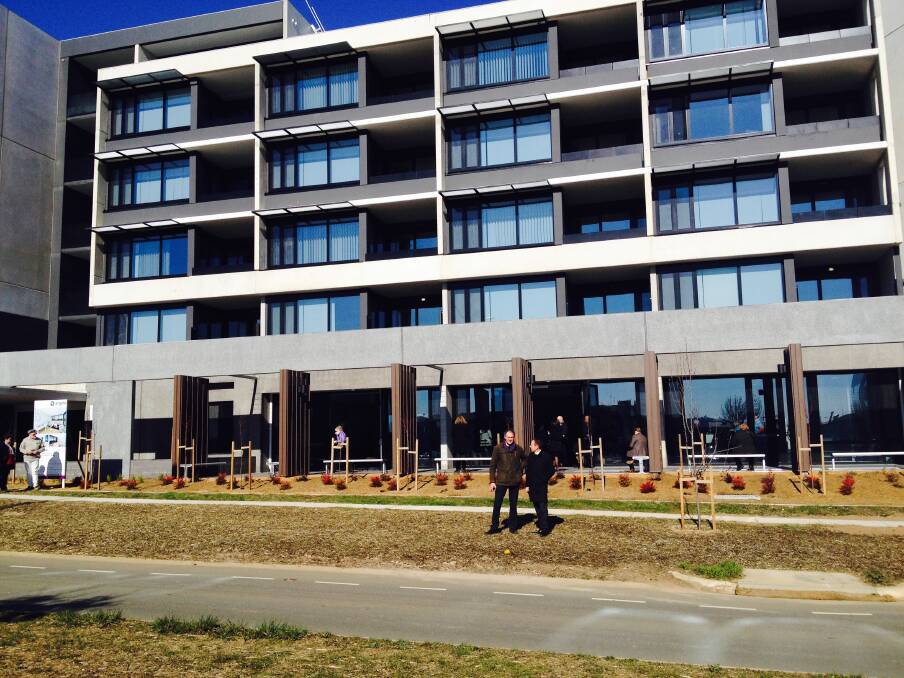 The ACT Greens is calling for an expansion of the Gungahlin's Common Ground housing project.  Photo: Supplied
