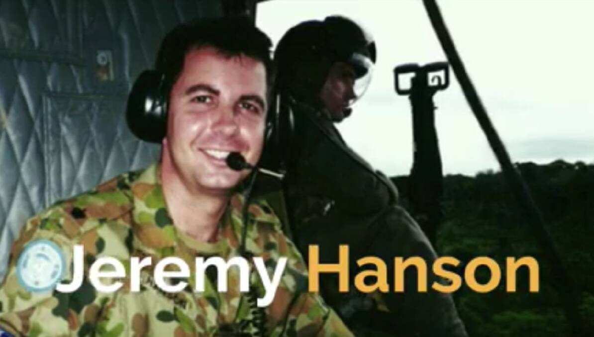 ACT Liberal Leader Jeremy Hanson, in a photo from his East Timor peacekeeping days.