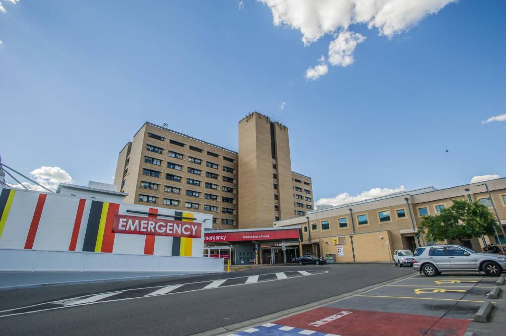 There are still issues with data collection at ACT hospitals, including the Canberra Hospital in Woden. Photo: Karleen Minney