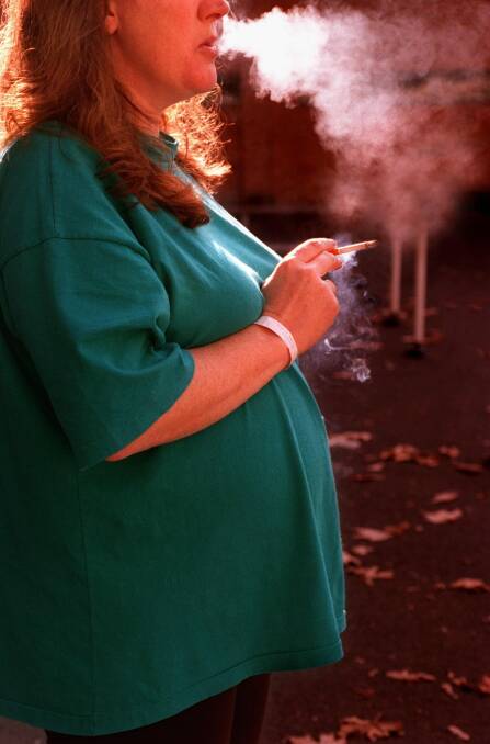 A study found about one in 10 ACT women smoked during pregnancy. Photo: Julian Kingma