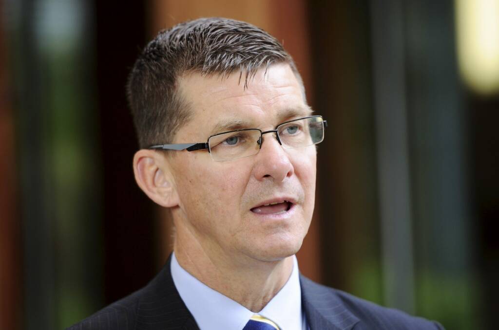 Canberra Liberals treasury spokesman Brendan Smyth. Photo: Graham Tidy