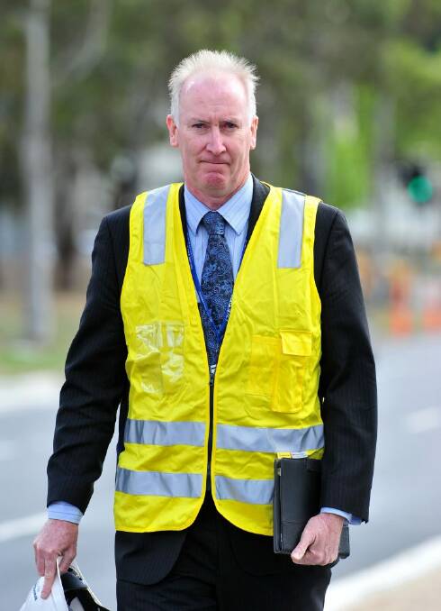 ACT Work Safety Commissioner Mark McCabe said he was satisfied the asbestos risk to works had been managed.   Photo: Karleen Minney