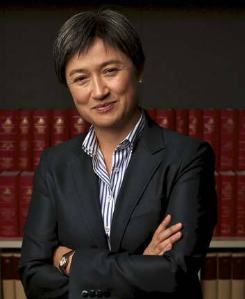 "It felt right to do it this year": Senator Penny Wong. Photo: Andrew Meares