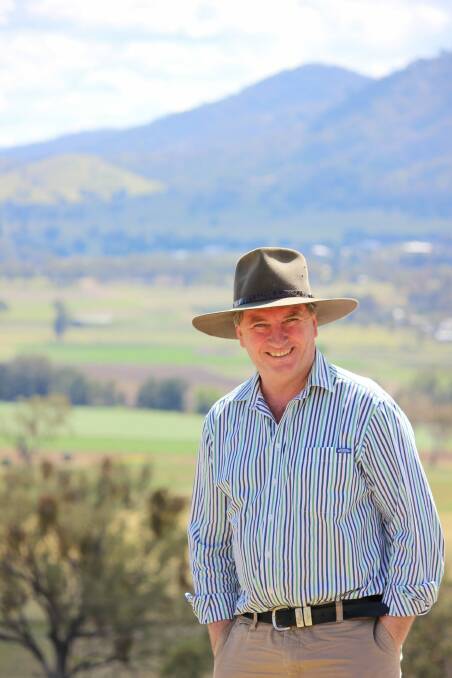 Barnaby Joyce has created controversy with his plan to relocate the Australian Pesticides and Veterinary Medicines Authority from Canberra to Armidale. Photo: Simon Chamberlain