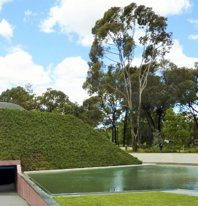 Where in Canberra last week. Congratulations to Jacqueline Woodbury of Melba who correctly identified the Australia Garden at the National Gallery of Australia.  Photo: Tim the Yowie Man