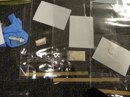 Some of the drugs seized from the Alexander Maconochie Centre.  Photo: ACT Policing