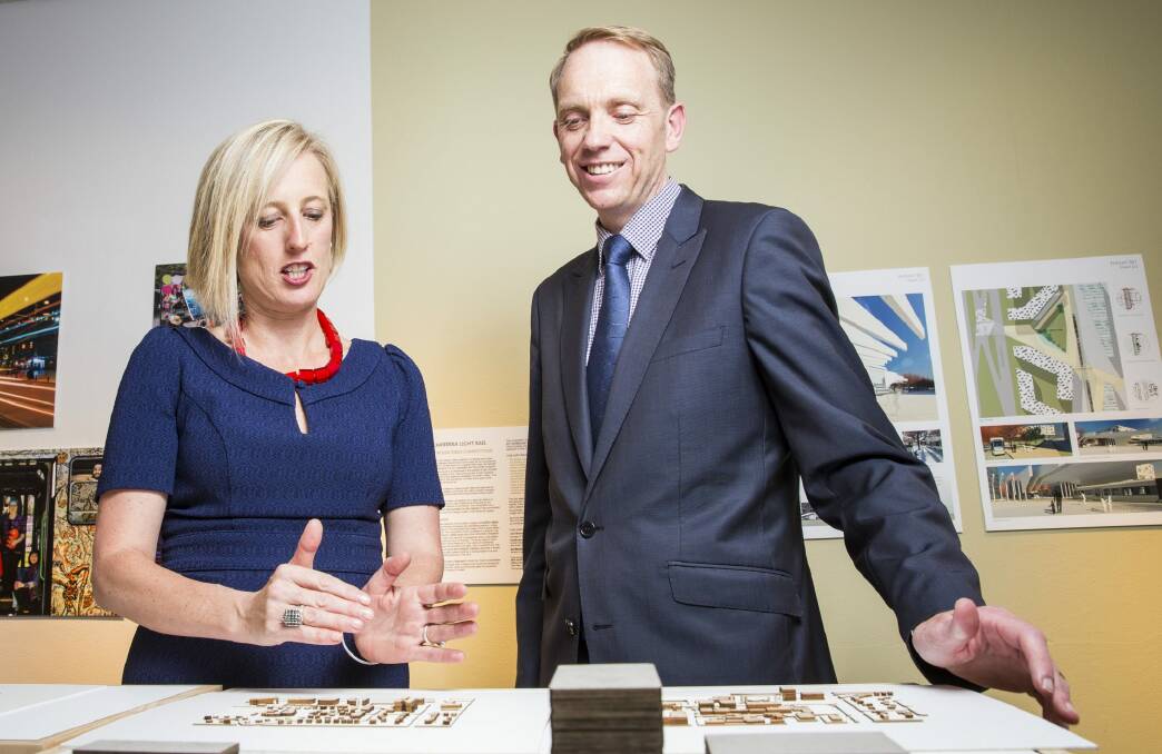 The plan for former chief minister Katy Gallagher's to take up a seat on the hospital charitable foundation was rebuffed by Simon Corbell. Photo: Matt Bedford