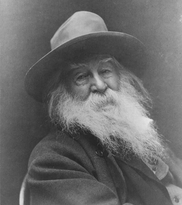 Poet Walt Whitman. Photo: National Archives via The New York Times