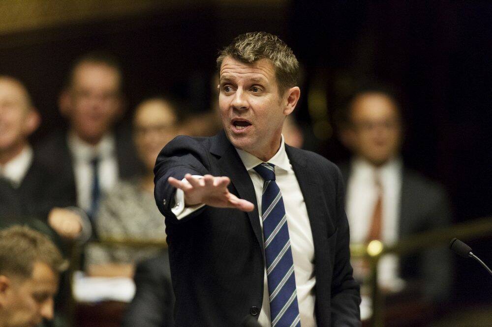 NSW Premier Mike Baird once studied theology at Regent College in Vancouver, Canada with a view to becoming an Anglican minister. Photo: James Brickwood