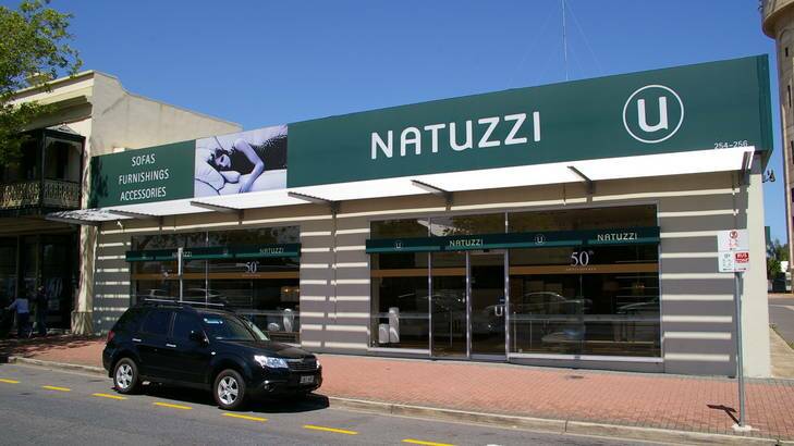 Natuzzi showroom. Photo: Supplied