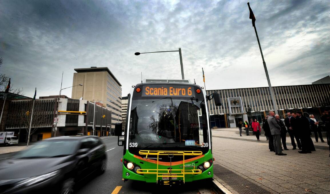 ACTION does not have enough buses to introduce a new weekday timetable. Photo: Karleen Minney