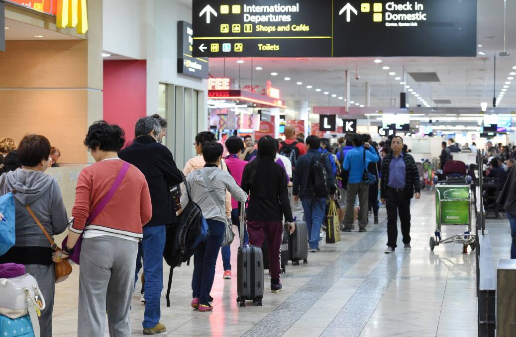 "Premium" passengers could pay extra to skip airport queues. Photo: Penny Stephens