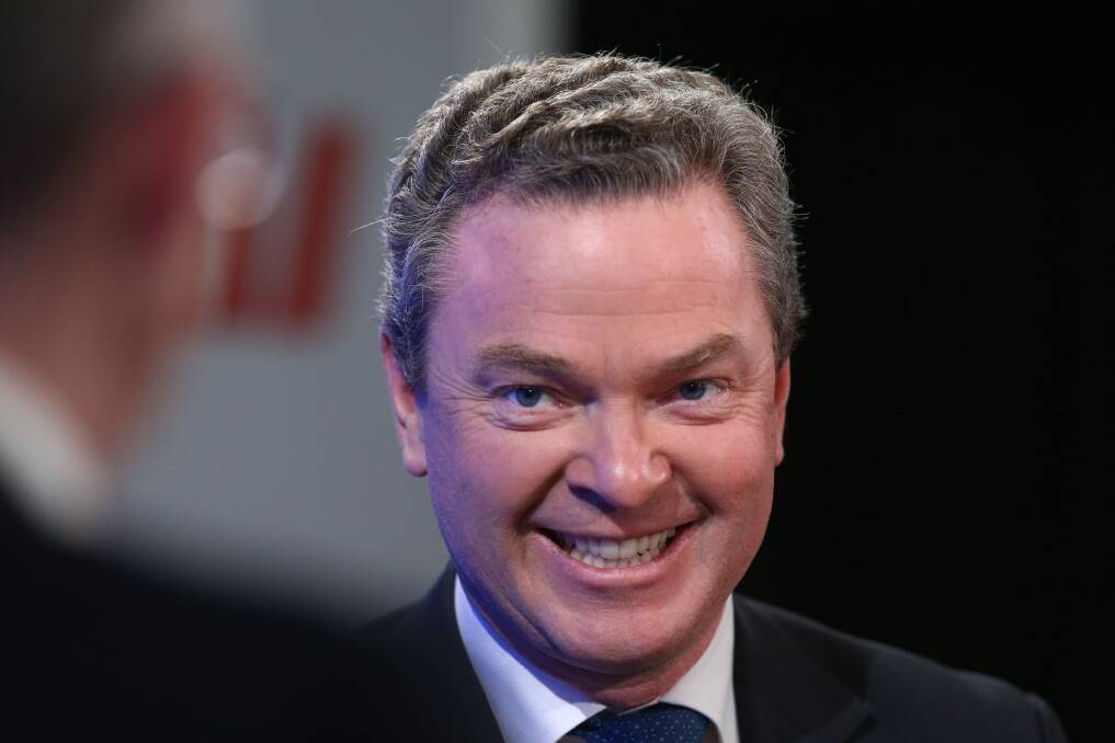 Education Minister Christopher Pyne says Treasurer Joe Hockey is "perfectly entitled" to co-chair the parliamentary friendship group for a republic.  Photo: Andrew Meares