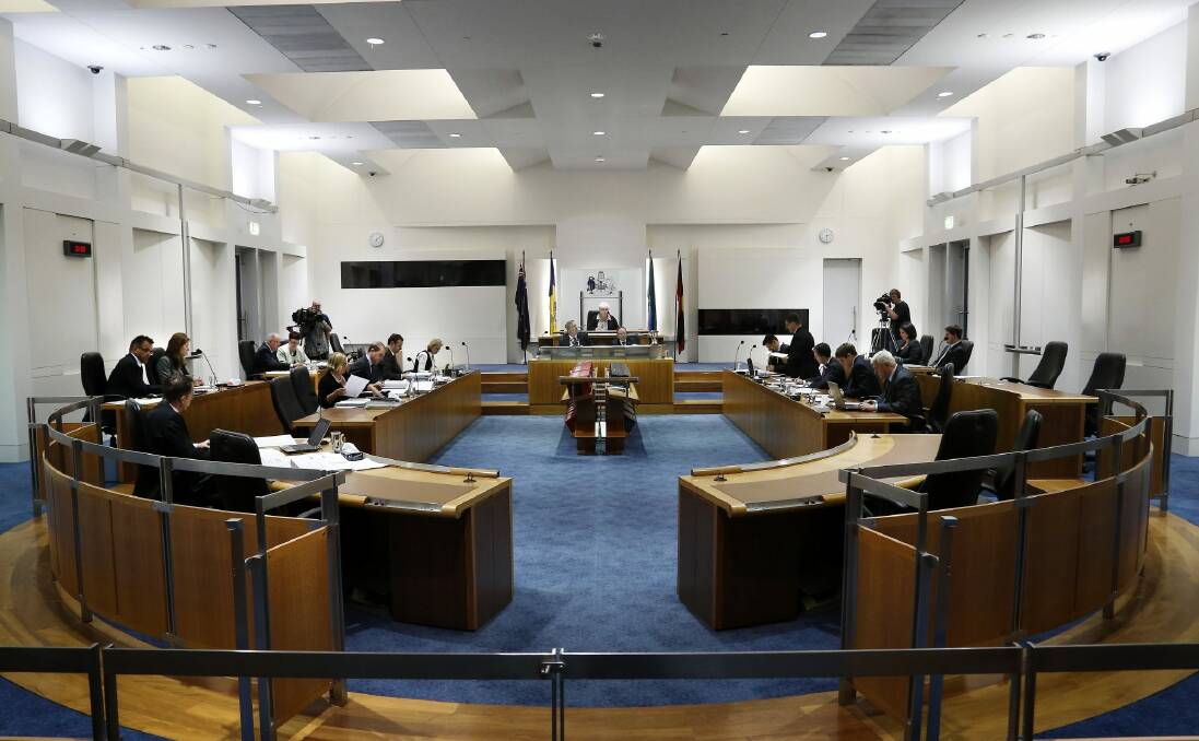 The ACT Legislative Assembly may grow in size. Photo: Jeffrey Chan
