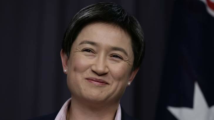 Nothing to see ... Finance Minister Penny Wong's office denies end-of-year spending is wasteful. Photo: Alex Ellinghausen