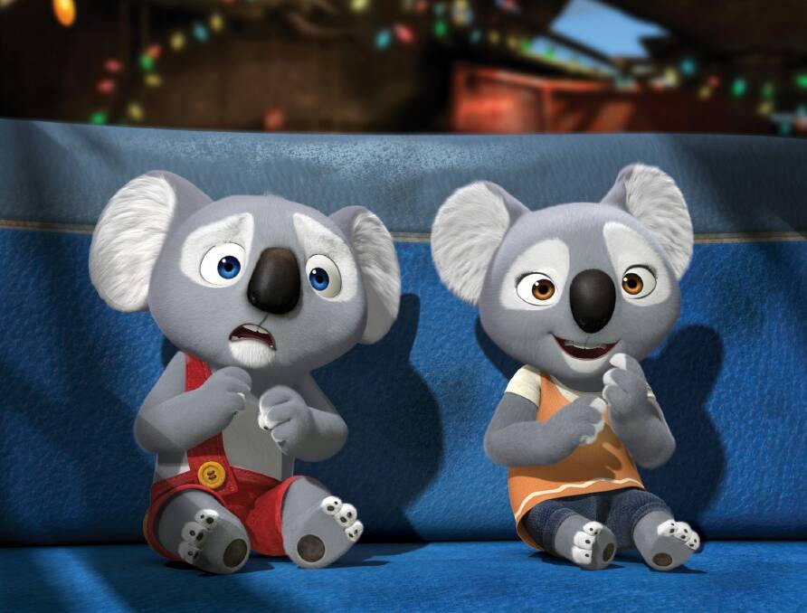 Australia's favourite koala, Blinky Bill, stars in his own movie at the National Portrait Gallery on January 6. Photo: supplied