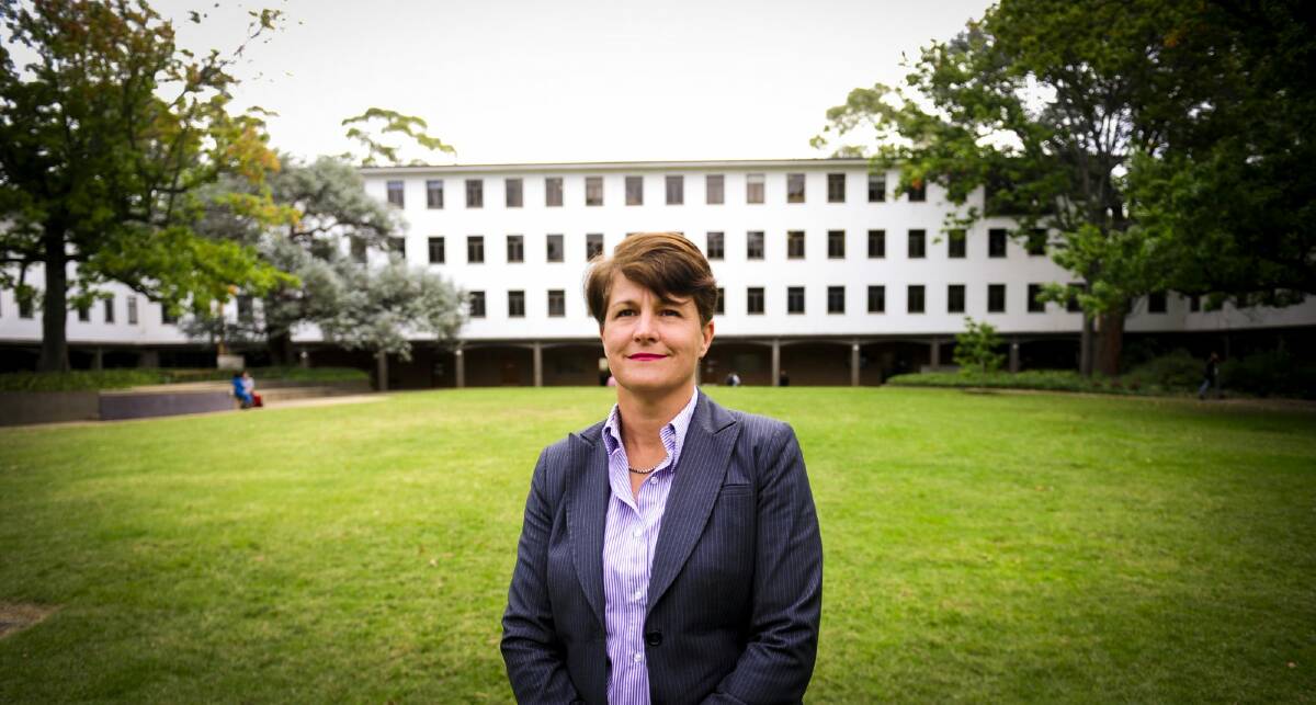 Justice Rachel Pepper is the first judge-in-residence at the Australian National University College of Law.  Photo: Melissa Adams