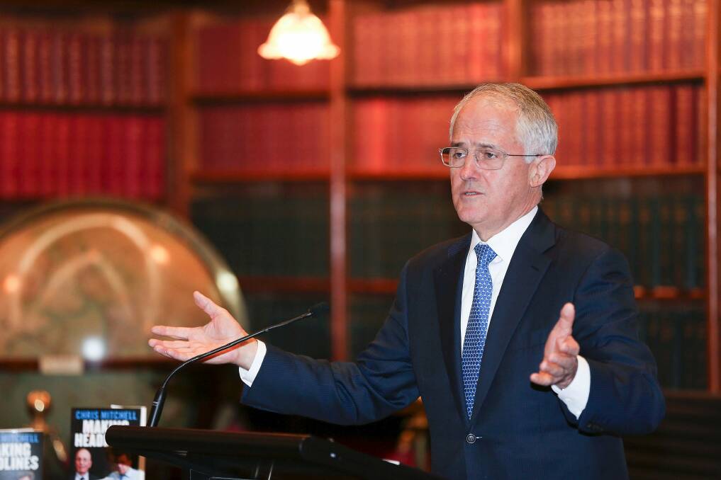 The Turnbull government's three latest achievements - a superannuation compromise, modest savings measures and showcasing Australia's border protection policies at the UN - were all capitulations to someone else. Photo: Anthony Johnson