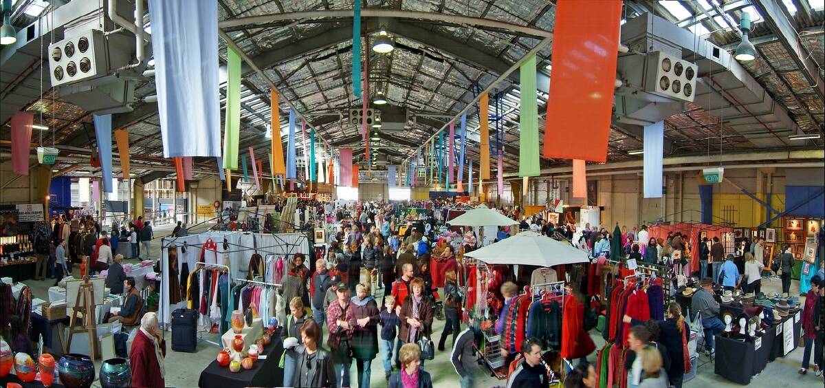 The popular Old Bus Depot Markets in Kingston will be open Saturday and Sunday in the lead-up to Christmas. Photo: Steve Keough
