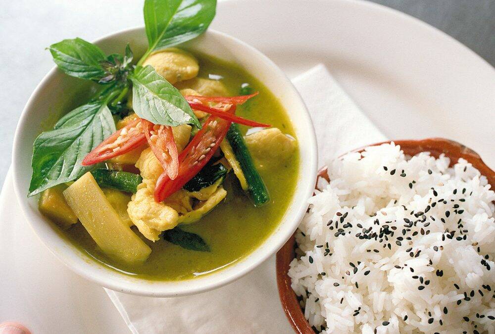 Healthier option: across the country dishes such as green curries are becoming more popular. Photo: Andrew De La Rue