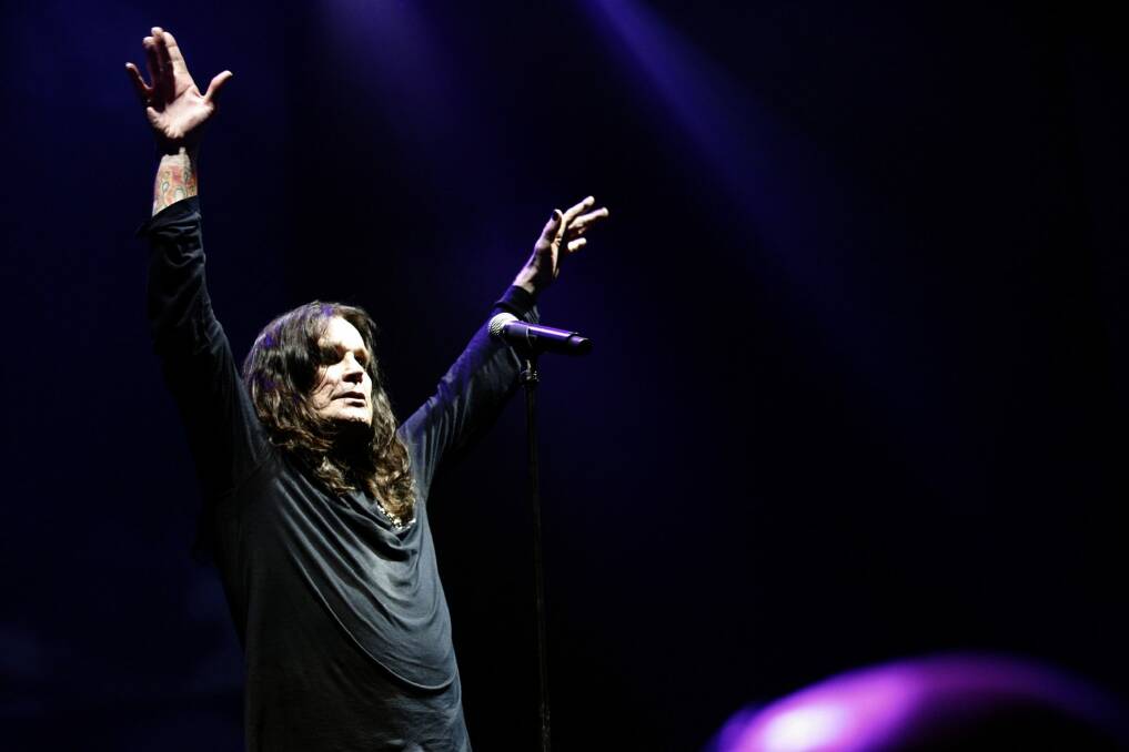 Heavy metal legend Ozzy Osbourne has seen the blistering performance of his hit Crazy Train by a 10-year-old Canberra schoolboy and 'couldn't believe it'. Photo: Viki Lascaris