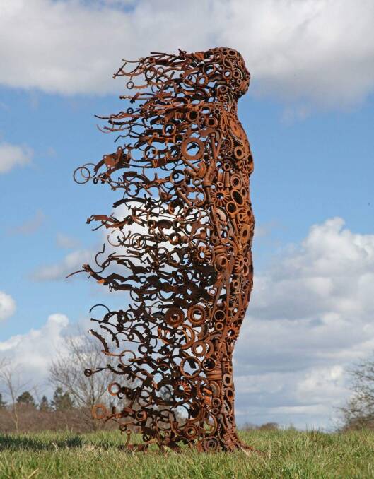 You Blew Me Away sculpture by Penny Hardy. Photo: Penny Hardy.
