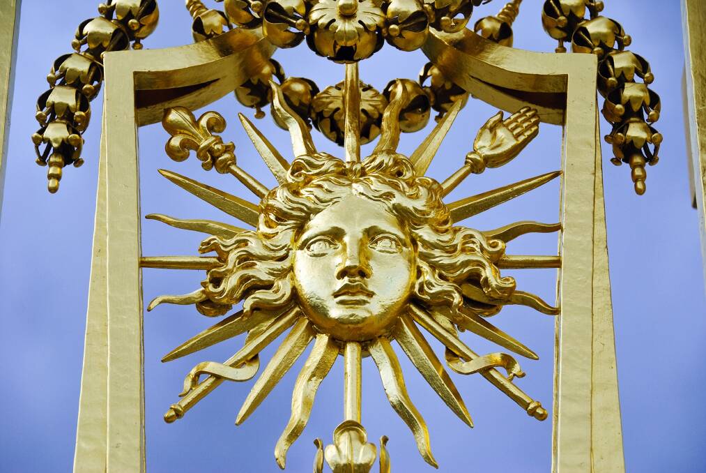 The Sun King gate at the Palace of Versailles. Photo:  