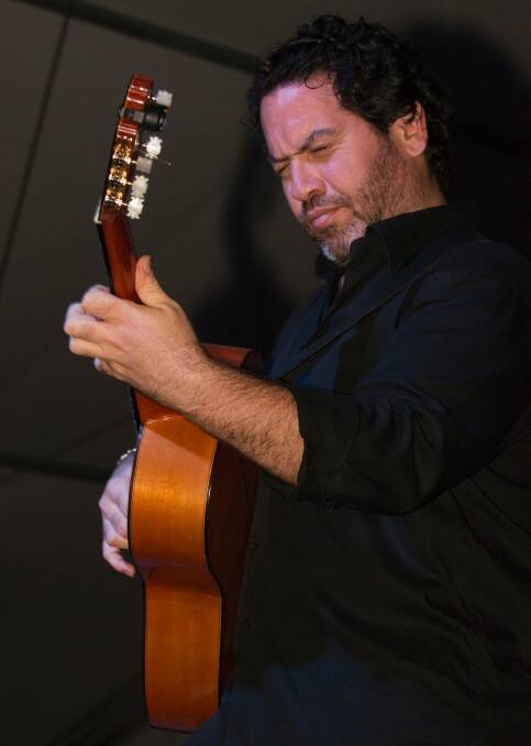 Flamenco guitarist Paco Lara. Photo: Paco Lobato