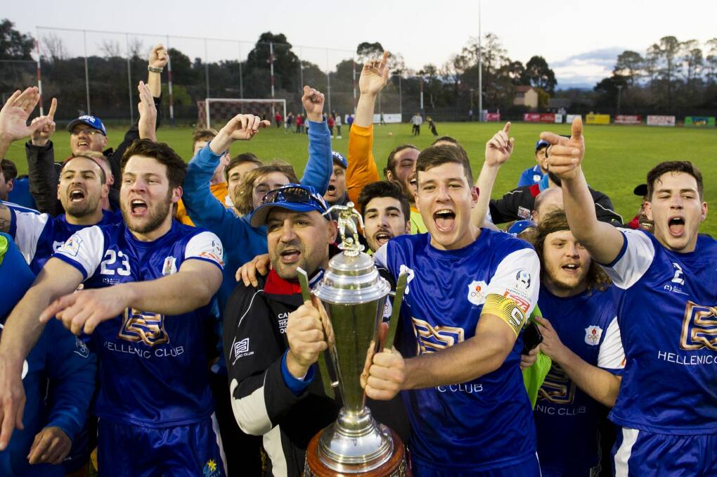 Canberra Olympic to host Newcastle Jets at Deakin Stadium in the middle of their NPL title defence on August 29.  Photo: Jay Cronan