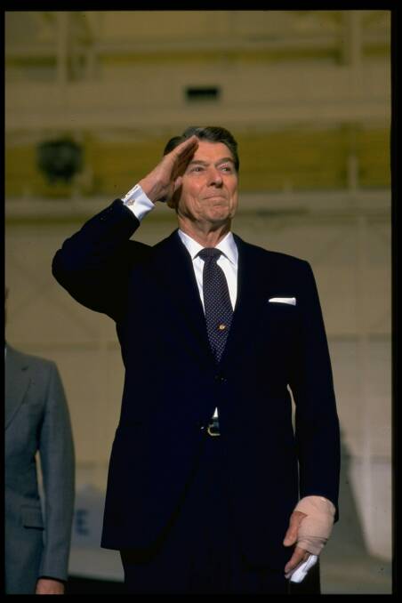 In Ronald Reagan's America, government spending rose sharply, and, despite his rhetoric, tax revenue did not fall. Photo: Diana Walker