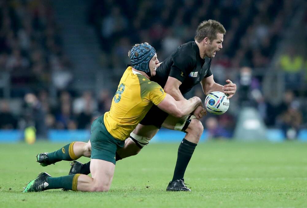 Pocock was narrowly beaten for World Rugby's player of the year award. Photo: David Rogers