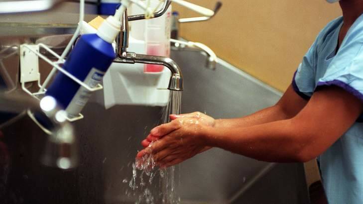 A study of hand hygiene found patients could be routinely exposed to potentially deadly infectious bugs by doctors. Photo: Michele Mossop